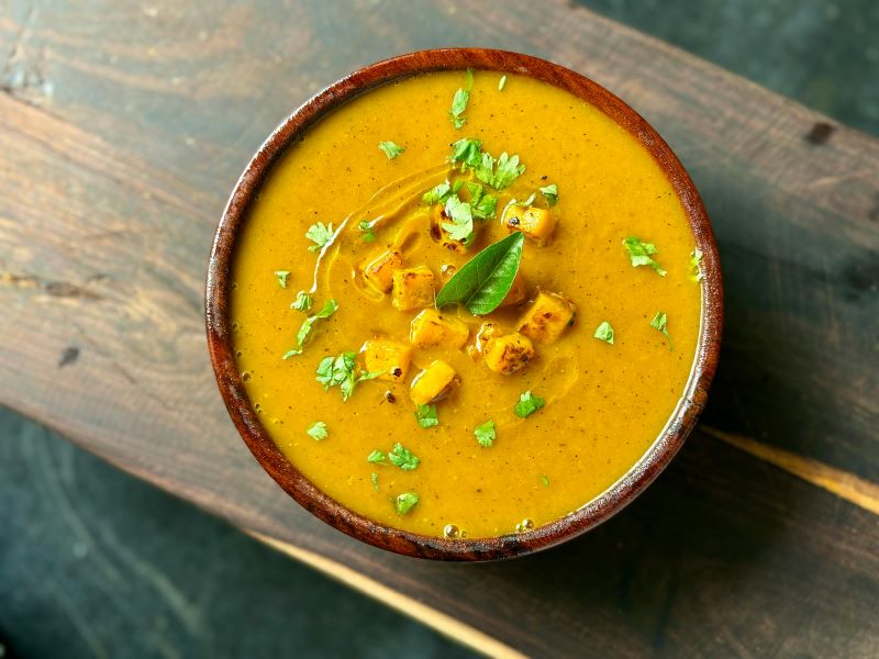 Curried Parsnip Soup